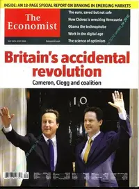 在飛比找Yahoo!奇摩拍賣優惠-299免運【經濟學人雜誌 ECONOMIST】英國首相卡麥隆