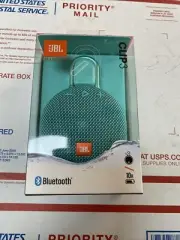 JBL Clip 3 Harman Portable Waterproof Bluetooth Speaker Teal New