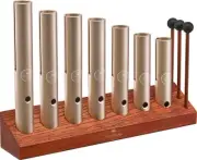 Meinl Sonic Energy WWTSETCHA Wah-Wah Tubes - 7-piece Chakra Set