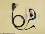 Headset for Motorola MICROTALK COBRA CXR925 825 CXT1035 Ear Hanger Hook Headset