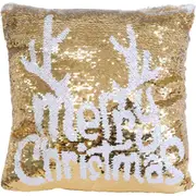 LVD Cushion Pillow Sequin Christmas Sofa/Lounge Bedding Home Decor 40x40cm