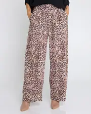 Zuri Pants - Leopard Print