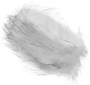 LIFKOME Elastic Furry Earmuffs Comfortable Women Headband Faux Fur Headband Women Faux Fur Hairband Headband Warmer Headband Fashionable Fur Headband Comfortable Fur Headband