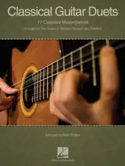 Classical Guitar Duets 17 Masterpieces Tab Sheet Music Hal Leonard Book