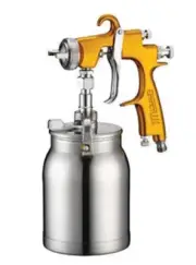 Star EVOT LVLP 2000 V3 Spray Paint Suction Gun 1.5mm Gold Waterbourne 2K Stains