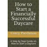 HOW TO START A FINANCIALLY SUCCESSFUL DAYCARE: STEP BY STEP HOW TO START A DAYCARE.