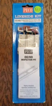 Peco OO/HO HO Lineside Kit Inspection Pit For Code 100 Standard Track