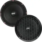 (2) AMERICAN BASS HAWK 8" 4-OHM PRO AUDIO MIDRANGE COMPONENT SPEAKERS (1 PAIR)