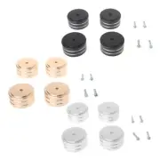 8Pcs 40x20mm Speaker Desktop Speakers Base Pad Isolation Feet Improve