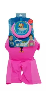 Swimsafe Swimming Float Suit Swim Girls Kids +UV Protection 18 - 22 Kg