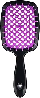 Boperzi Detangling Hair Brush, Wet Brush Paddle Detangler Hair Brushes, Magical Brush Detangler, Glide Through Tangles With Ease For All Hair Types for Women, Men (Black)