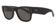 Ray-Ban RB0840SF Mega Wayfarer Asian Fit 1390B1 Men's Sunglasses Black Size 52