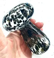 Made in Italy Vetreria Arte di Murano Alessandro Coppola Glass Mushroom Brown