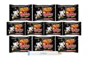Samyang Buldak Hot Spicy Chicken Ramen Noodle Korean Stir-Fried Ramen, 10 Pack
