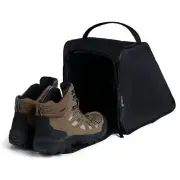 Case4Life Black Water Resistant Boot Bag Ideal for Work Boots Walking Boots Or