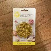 Wilton Unicorn Horn Sprinkles Cakes Cupcakes Cookie Decorations 1oz. NEW