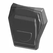 Polaris Seat Cushion, Bottom, Fireball Red with Black