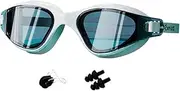 Swim Goggles Anti Fog No Leakage Adjustable Strap for Men Women Eyewear