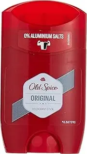 Old Spice Original Deodorant Stick For Men 50 ml, 48H Fresh, 0% Aluminium Salts, Anti-White Marks and Yellow Stains