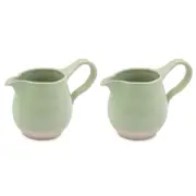 2PK Jamie Oliver Big Love Joy 650ml Stoneware Jug - Green