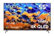 Kogan 55" QLED 4K 144Hz Smart AI Google TV
