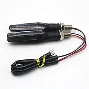 LED Indicator Blinkers Amber Lamp Accessories Motorcycle Turn Signals Light LED Tail Flasher Water IP68 Bendable Motorcycle Flashing Lights(2pcs)
