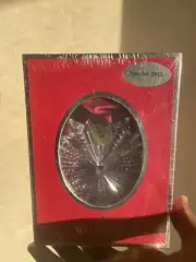 Vintage Waterford Crystal Christmas Ornament 2012 Annual Snowflake and Ball