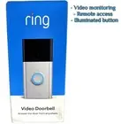 New RING, 1080p HD Video Wireless 2.4GHz WiFi Doorbell Camera, Built-in Battery