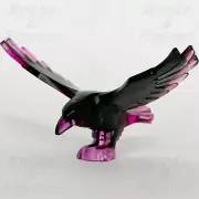 LEGO® DREAMZzz Raven Bird Animal Minifigure Part Black Trans-Pink 71478 71483