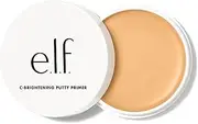 e.l.f C-Brightening Putty Primer, Makeup Primer For Brightening & Evening Out Skin Tone, Enriched With Vitamin C, Universal Sheer (Packaging May Vary)