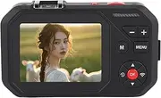 64MP Digital Camera for Vlogging & Photography, 4K Video 18X Zoom Autofocus, WiFi Dual Screen Selfie, Compact Travel Camera Support 256GB SD Card (Black)