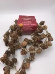 $48 Glickstein Aspen Charm pinecone garland C10