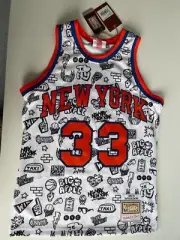 91-92 Patrick Ewing 33 Knicks Mens Mitchell & Ness Swingman Jersey Size Medium