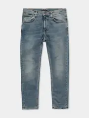Nudie Jeans Lean Dean Mens Slim Fit Jean Blue Meadow W32 L32 UNALTERED BRAND NEW