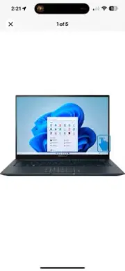 ASUS Zenbook 14X 14.5'' Touch Intel i7-13700H 2.40GHz 16GB LPDDR5 512GB SSD W11H