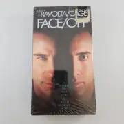 ⭐️Face Off (VHS, 1997) John Travolta, Nicolas Cage