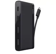 Belkin USB-C - 4-Port Mini Hub with 5 Gbps and Portable