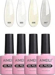 AIMEILI Gel Nail Polish Set Of 4pcs X 10ml - Kit Set 31