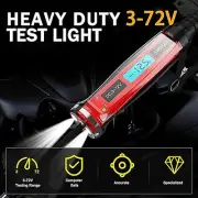 3-72V Digital Electric Circuit LCD Tester Test Light Truck Car Voltage Probe Pen