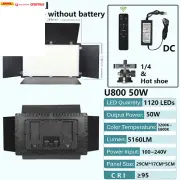 LED Photo Studio Light for Youbute Game Live Video Lighting on Camera Portable V