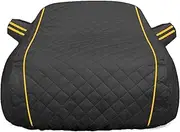 Anti-Hail Car Cover for Fiat 500X | Outdoor Car Cover Waterproof Dustproof All-Weather Protection with Reflective Strips