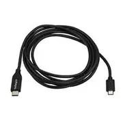 StarTech 1m USB 2.0 Type-C to Micro-B Cable (M/M), Black - USB2CUB1M