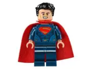LEGO Superman Minifigure Dark Blue Suit sh0219 76044 76087 DC Super Heroes CMF