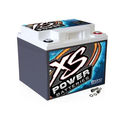 XS Power D1200 12 Volt Deep Cycle AGM Battery, 7.8 x 6.69 x 6.54 Inch (for: Nissan)