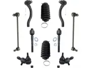 Front Ball Joint Sway Bar Link Tie Rod End Kit For Honda Acura Civic ILX MK52J7 (for: Honda Civic)