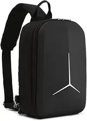 Drone fashion crossbody storage bag compatible with DJI MINI3/3PRO storage (black)