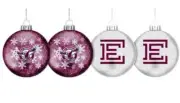 Manly Sea Eagles NRL Christmas Glitter Baubles