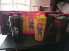 GFUEL Scream Stab Stimulant Nightmare Fuel And Good Guys SHAKERS AND EMPTY BOXES