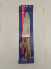 Vintage EKCO Chef’s Pride 7" Chef’s Knife/Cleaver Butcher Wood Handle