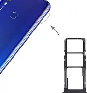 LYX SIM Card Tray + SIM Card Tray + Micro SD Card for Xiaomi Redmi 7(Black)+HIGH-Quality (Color : Black)